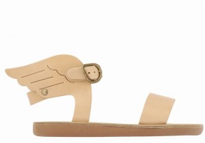 Sandale Casual Ancient Greek Sandals Little Ikaria Soft Copii Bej | UYL8856CF