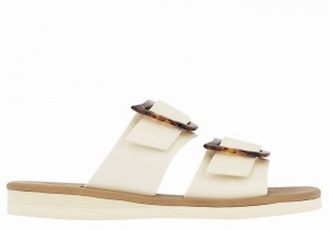 Sandale Slide Ancient Greek Sandals Iaso Dama Albi | SIS7770EH