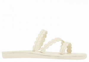 Sandale Slide Ancient Greek Sandals Oceanis Dama Albi | VYA2941GA