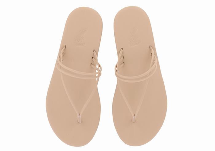 Flip Flops Ancient Greek Sandals E Dama Bej | SCI14EB