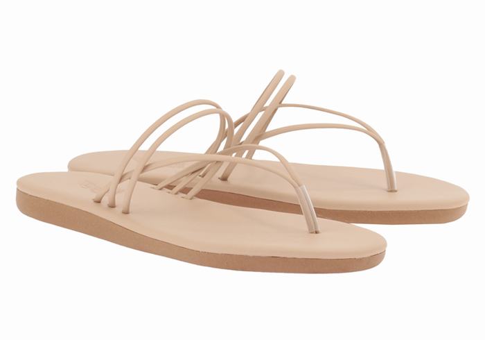 Flip Flops Ancient Greek Sandals E Dama Bej | SCI14EB