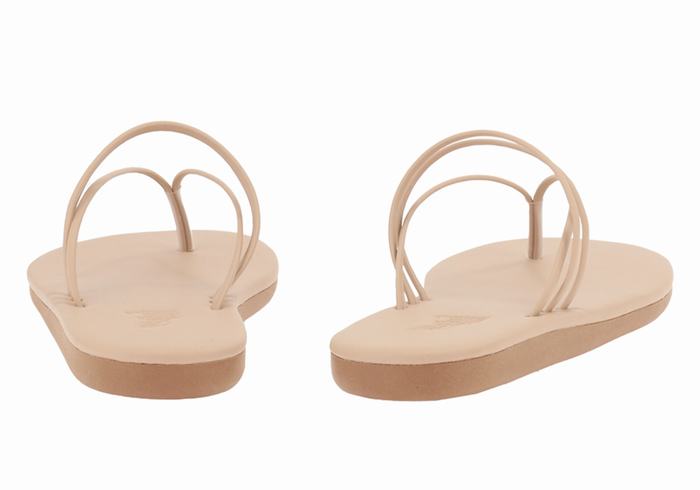 Flip Flops Ancient Greek Sandals E Dama Bej | SCI14EB