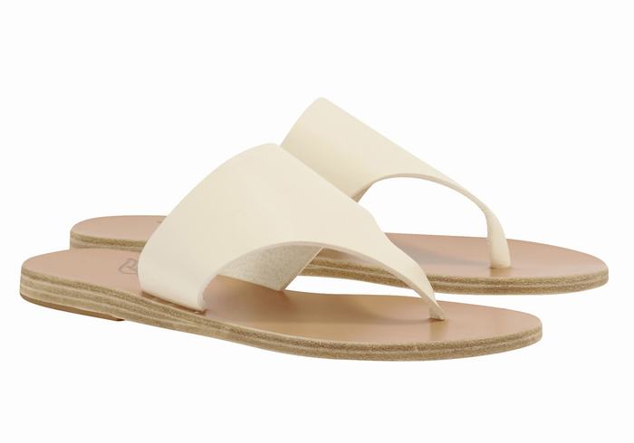 Flip Flops Ancient Greek Sandals Mera Leather Dama Albi | EQY7439FV