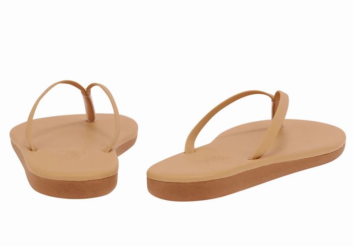 Flip Flops Ancient Greek Sandals Saionara Dama Bej | AZF8365MA