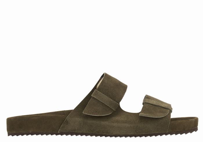 Papuci Ancient Greek Sandals Diogenis Barbati Verzi Inchis | JAA9370CR