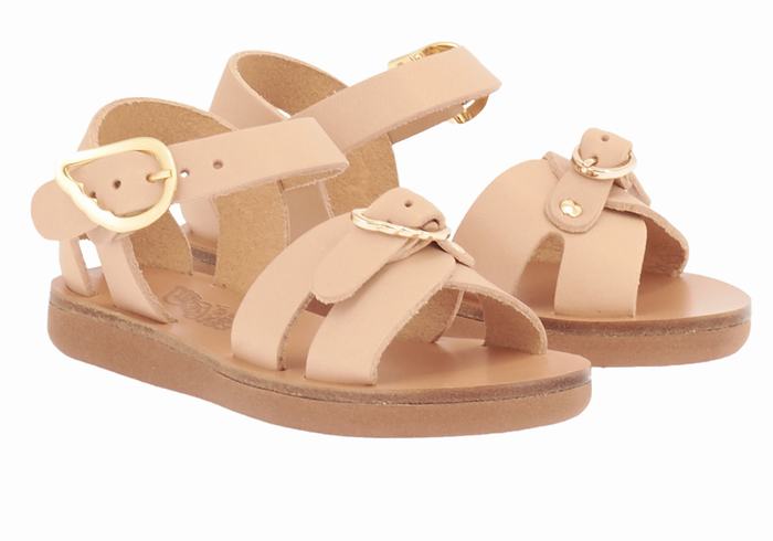 Sandale Casual Ancient Greek Sandals Little Vasso Soft Copii Bej | TXY8781HR