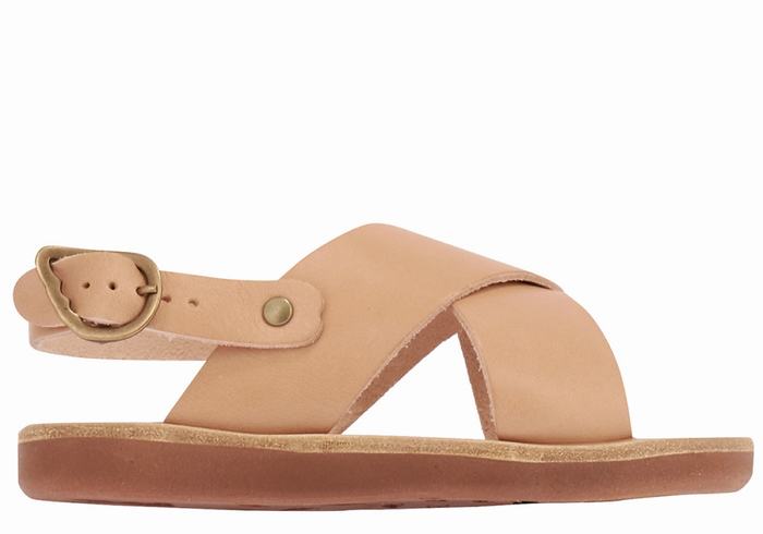 Sandale Casual Ancient Greek Sandals Little Maria Soft Copii Bej | TSL3014YW