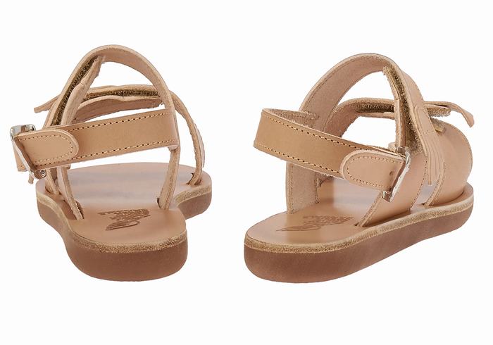 Sandale Casual Ancient Greek Sandals Little Iliada Soft Copii Bej | ZQI8274PC