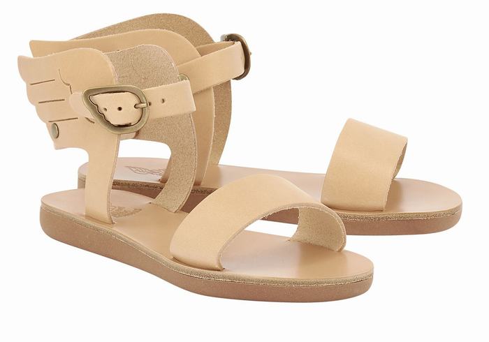 Sandale Casual Ancient Greek Sandals Little Ikaria Soft Copii Bej | UYL8856CF