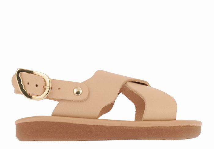 Sandale Casual Ancient Greek Sandals Little Atokos Soft Copii Bej | FHC8969SP