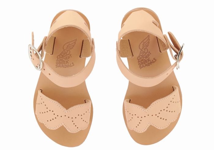 Sandale Casual Ancient Greek Sandals Little Andromeda Soft Copii Bej | ZCN8880UC