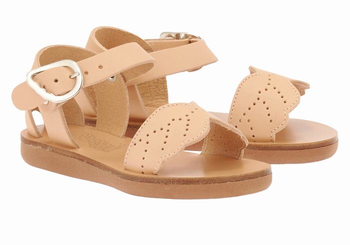 Sandale Casual Ancient Greek Sandals Little Andromeda Soft Copii Bej | ZCN8880UC