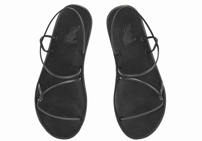 Sandale Cu Curea Din Spate Ancient Greek Sandals Proorismos Dama Negrii | YPG4718LU