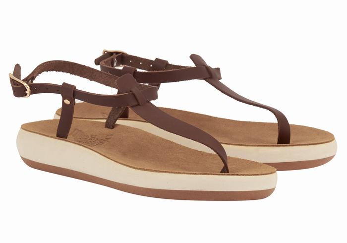 Sandale Cu Curea Din Spate Ancient Greek Sandals Lito Comfort Dama Cafe | SQY6389DV