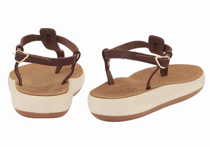 Sandale Cu Curea Din Spate Ancient Greek Sandals Lito Comfort Dama Cafe | SQY6389DV