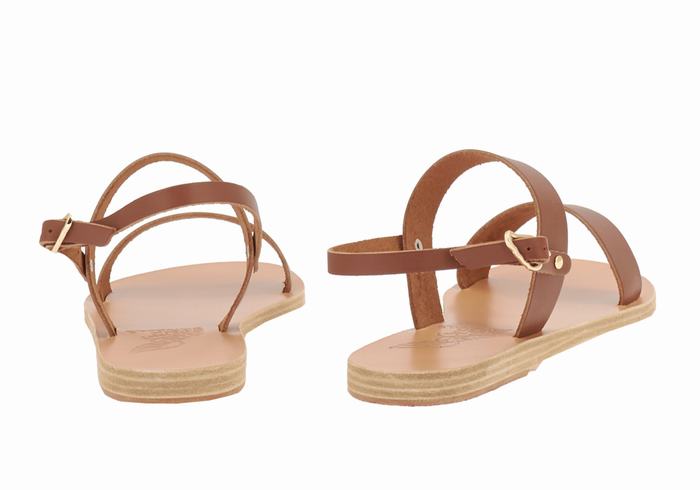 Sandale Cu Curea Din Spate Ancient Greek Sandals Clio Dama Maro Inchis | CRQ29AH