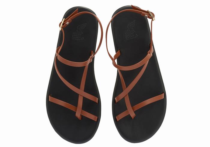 Sandale Cu Curea Din Spate Ancient Greek Sandals Alethea Dama Maro Inchis | XHC9471JS