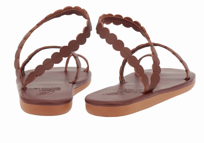 Sandale Cu Deget Ancient Greek Sandals Aura Dama Cafe | VWD273AN