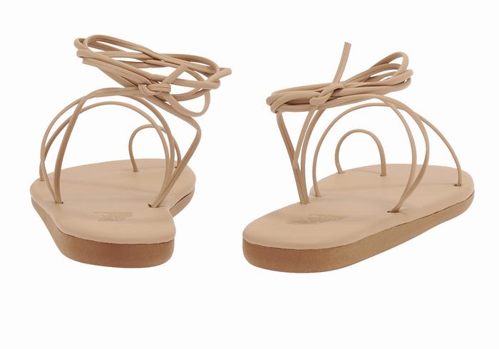 Sandale Cu Deget Ancient Greek Sandals Du Dama Bej | WIM1490MD