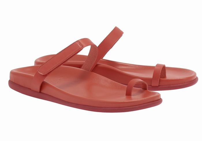 Sandale Cu Deget Ancient Greek Sandals Dokos Dama Rosii | CIK927RW