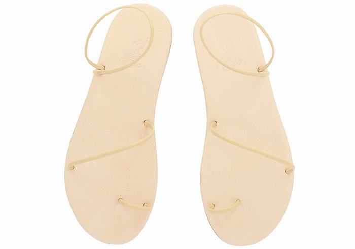 Sandale Cu Deget Ancient Greek Sandals Kansiz Dama Bej | PJL8890RE