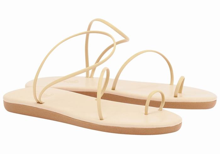 Sandale Cu Deget Ancient Greek Sandals Kansiz Dama Bej | PJL8890RE