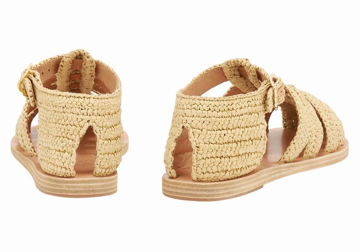 Sandale Fisherman Ancient Greek Sandals Homeria Dama Bej | BSB9255HB