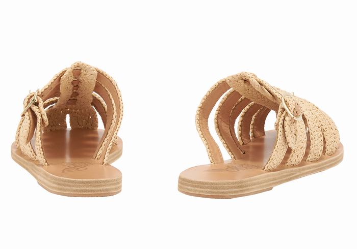 Sandale Fisherman Ancient Greek Sandals Cosmia Dama Bej | UQW9547WQ