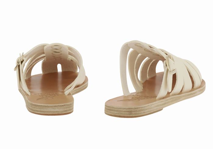 Sandale Fisherman Ancient Greek Sandals Cosmia Dama Albi | JEW6082KF