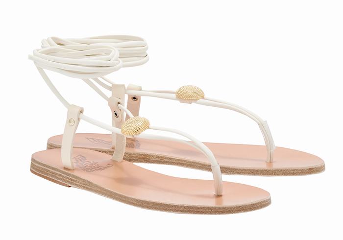 Sandale Gladiator Ancient Greek Sandals Persephone Dama Albi | LJT9583WO