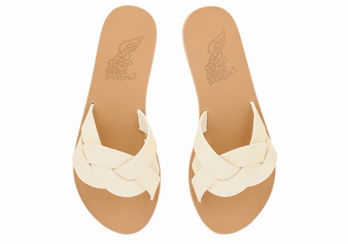 Sandale Slide Ancient Greek Sandals Arachne Dama Albi | QFQ2275TG