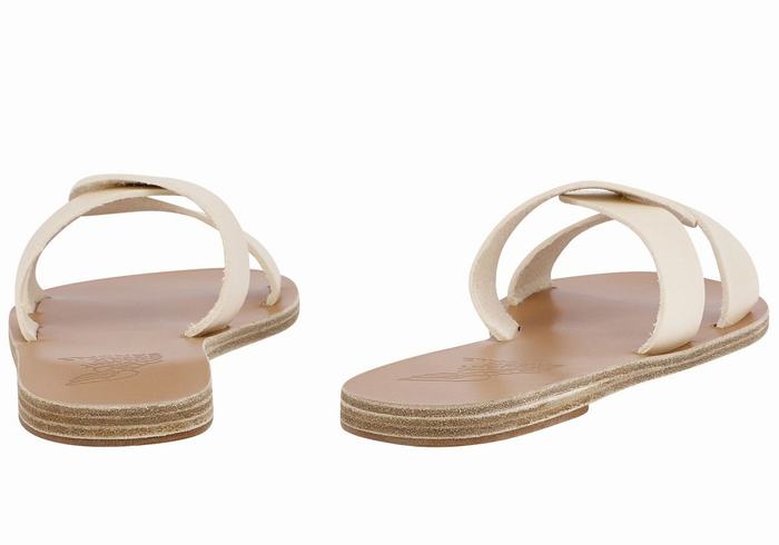 Sandale Slide Ancient Greek Sandals Desmos Dama Albi | PBQ5117FN