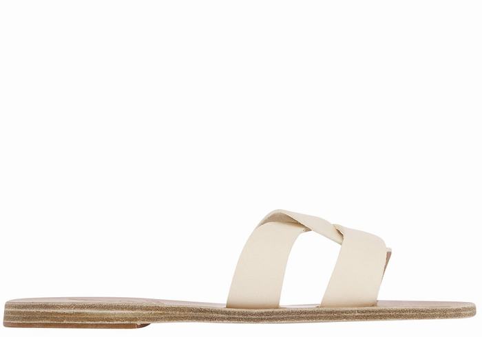 Sandale Slide Ancient Greek Sandals Desmos Dama Albi | PBQ5117FN