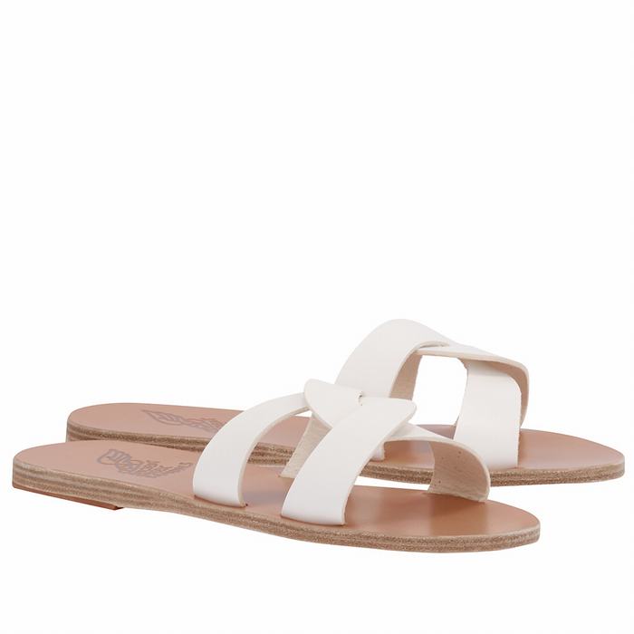 Sandale Slide Ancient Greek Sandals Desmos Dama Albi | VEF7986UU