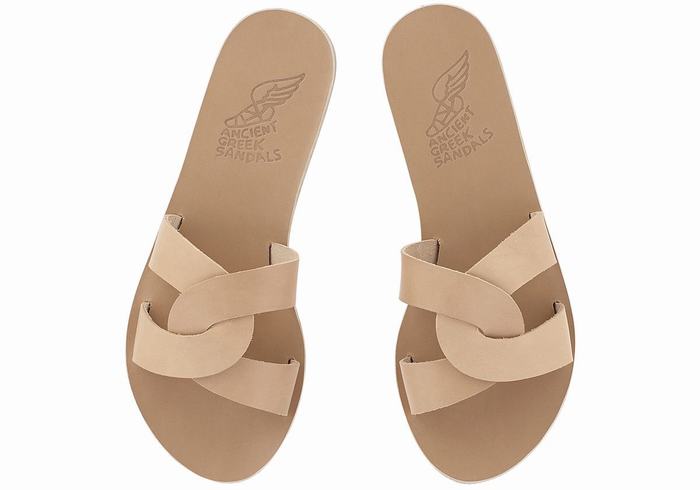 Sandale Slide Ancient Greek Sandals Desmos Dama Bej | GCA4374RL