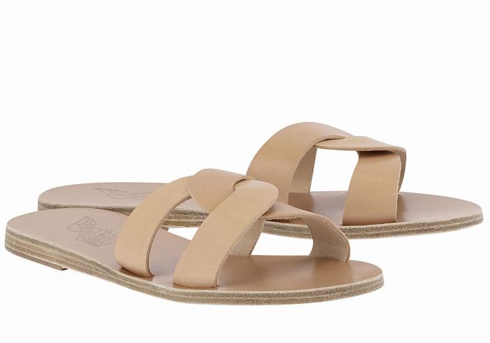 Sandale Slide Ancient Greek Sandals Desmos Dama Bej | GCA4374RL