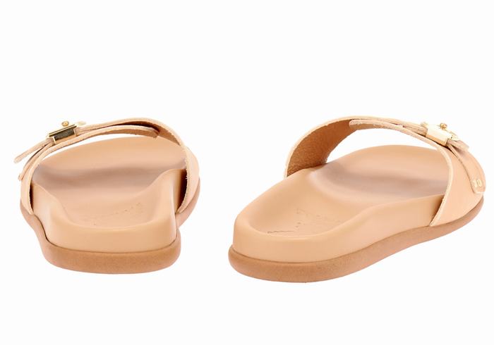 Sandale Slide Ancient Greek Sandals Odi Dama Bej | EDT132HS