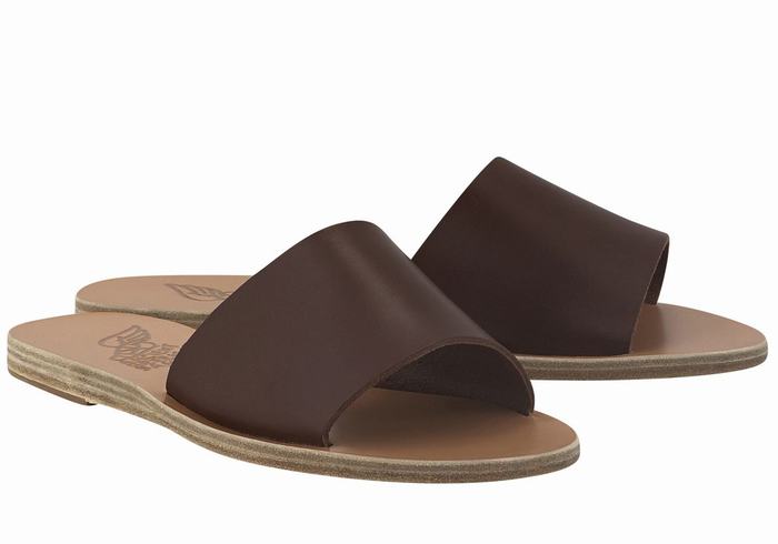 Sandale Slide Ancient Greek Sandals Taygete Dama Cafe | ICL6668AT