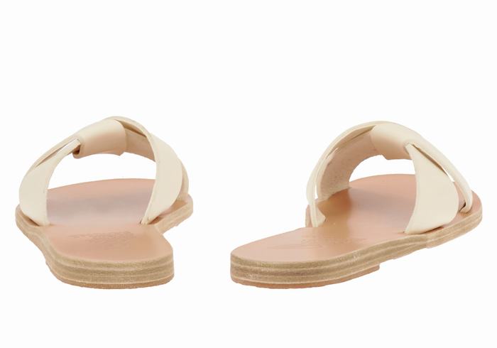 Sandale Slide Ancient Greek Sandals Whitney Dama Albi | RSK4046ZC