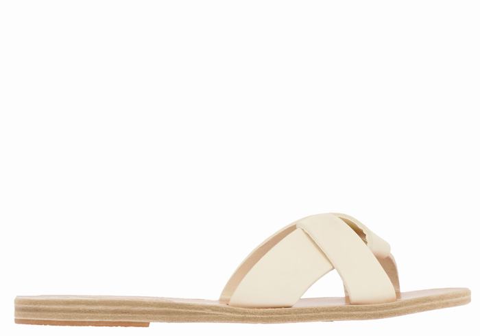 Sandale Slide Ancient Greek Sandals Whitney Dama Albi | RSK4046ZC