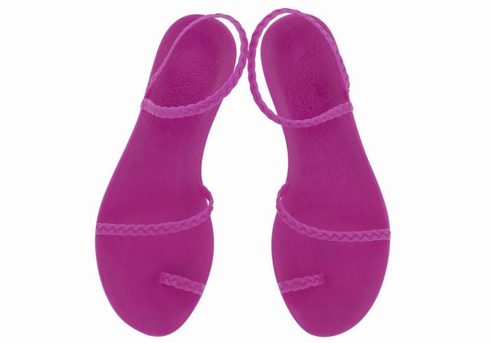 Sandale Împletite Ancient Greek Sandals Eleftheria Dama Violet | IER531RF