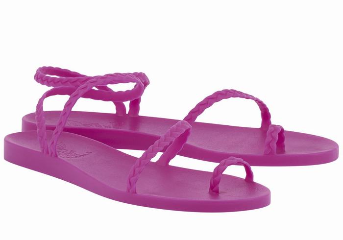 Sandale Împletite Ancient Greek Sandals Eleftheria Dama Violet | IER531RF